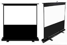 Pull up projector screen